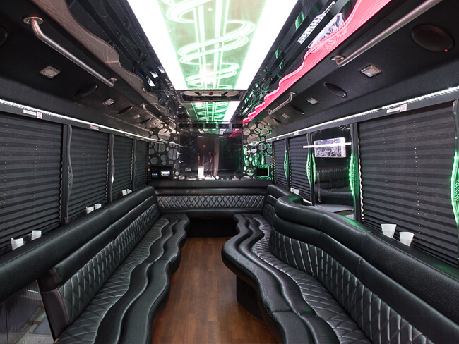 30 Passengers Limo Bus Rental