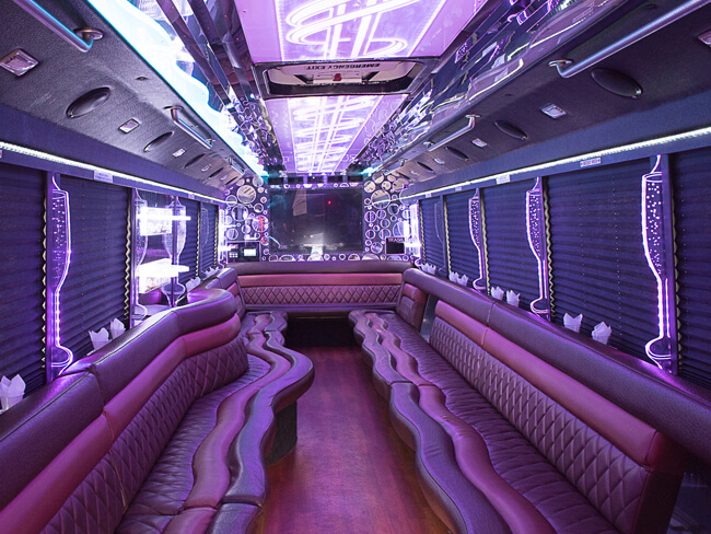 40 Passengers Limo Buses