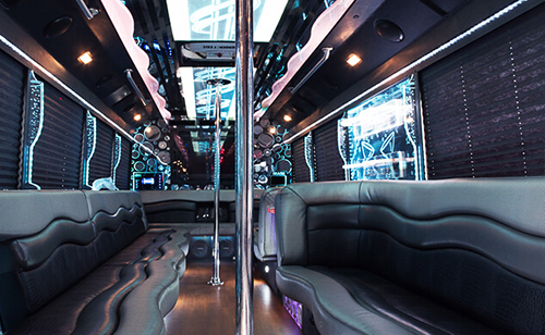 Limousine Bus fro touring south jersey