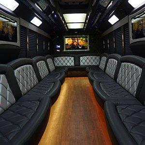 Ample party bus